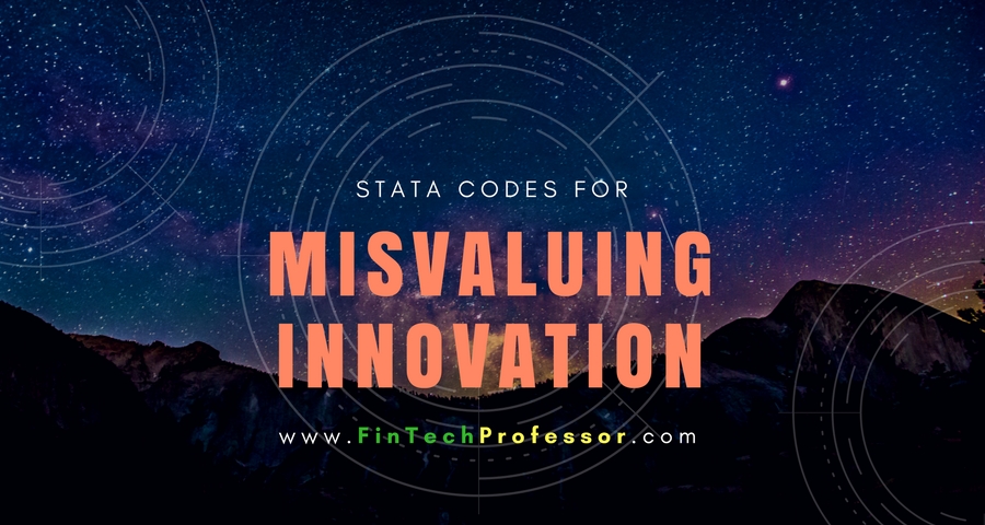 Stata code for Misvaluing Innovation