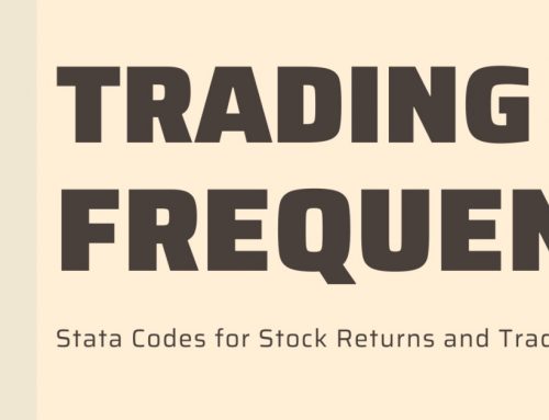 Stata Codes for Trading frequency and asset pricing | Price Impact Ratio