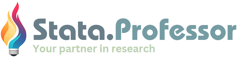 Stata.Professor : Your Partner in Research Logo