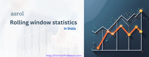 asrol Stata rolling window statistics