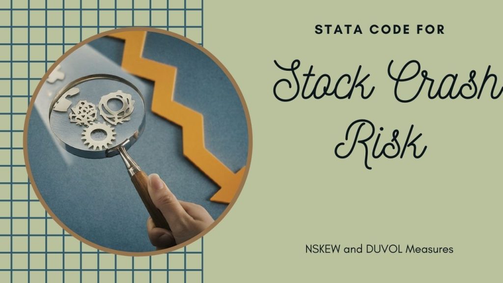 Stata Code for stock crash risk