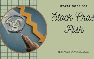 Stata Code for stock crash risk